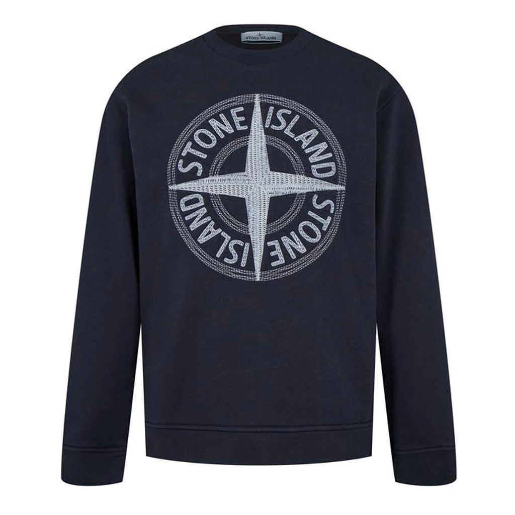 Stone Island Stitches Four Sweatshirt - Blue